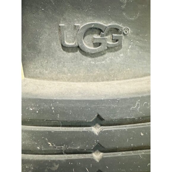 UGG Women Blayre II Shearling Genuine Cuff Suede Boots 1008220 Black 9.5 Snow - Picture 13 of 14